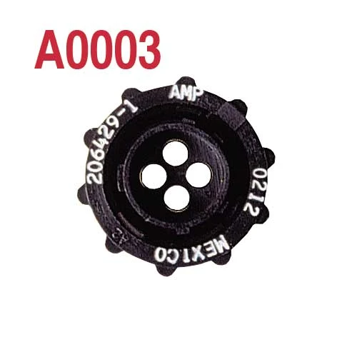 AMP 206429-1, 4 CCT, Reverse Sex Male Connector Body 1 AMP 206429-1, 4 CCT, Reverse Sex Male Connector Body