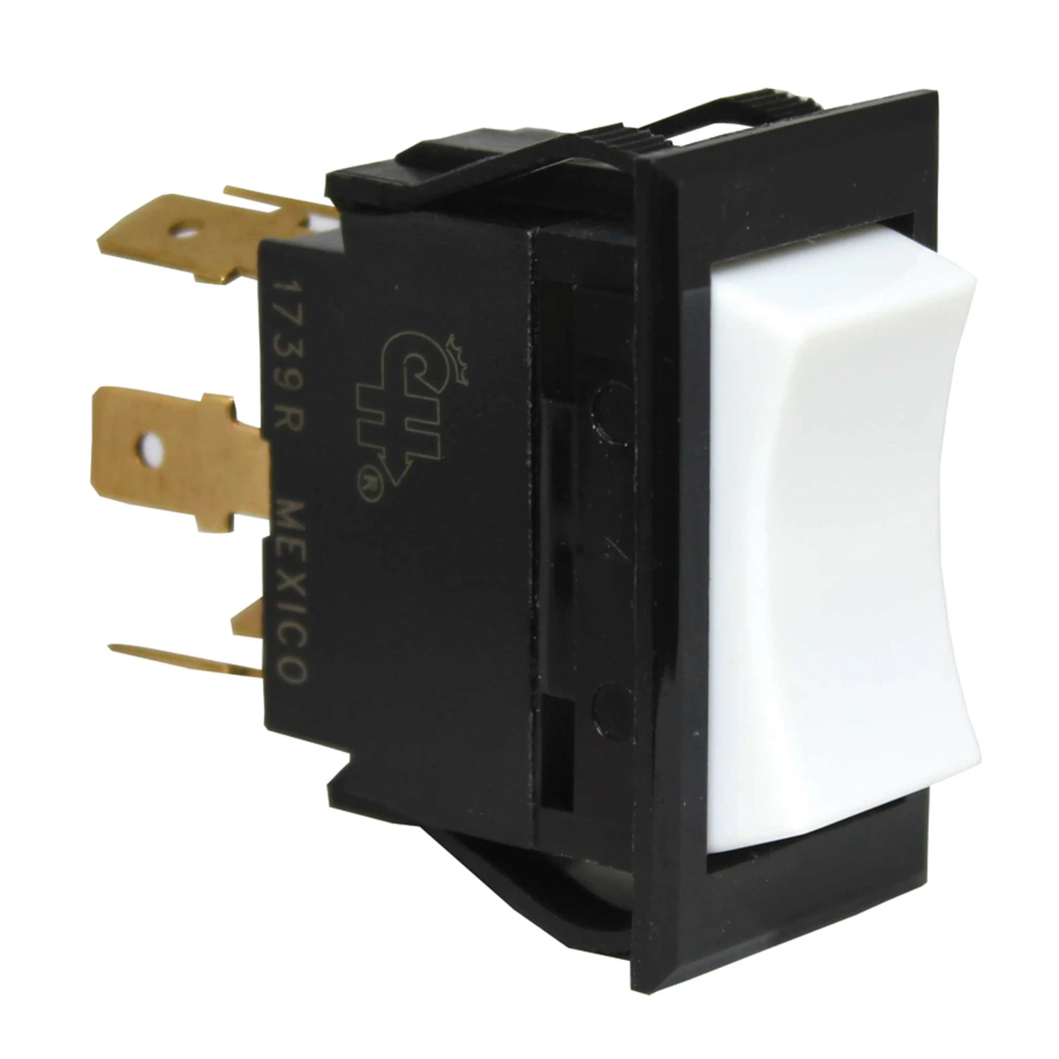 Heavy Duty Snap-In Rocker Switch, On-Off-On, 6 Blade 1 Heavy Duty Snap-In Rocker Switch, On-Off-On, 6 Blade