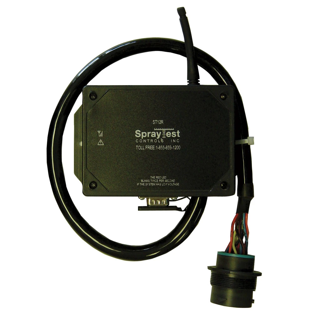 Twelve-Button Remote Boom Control For 12 Boom Sections 1 Twelve-Button Remote Boom Control For 12 Boom Sections