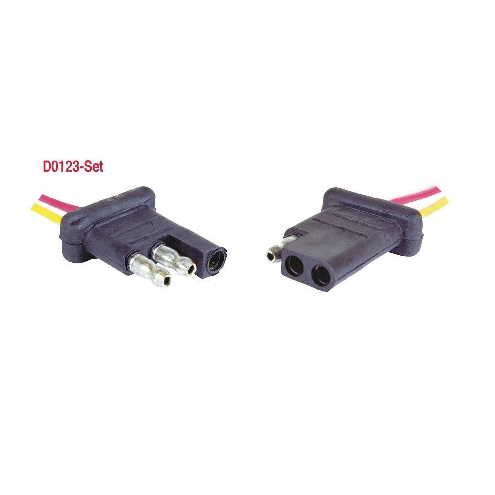 Pico 1872, 3 CCT, Male And Female Connector Mating Set 1 Pico 1872, 3 CCT, Male And Female Connector Mating Set