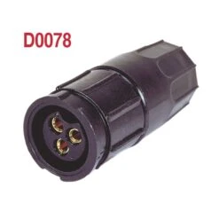 Conxall 5182-3SG-3XX, 3 CCT, Reversed Sex Female Connector Body, Socket Terminals